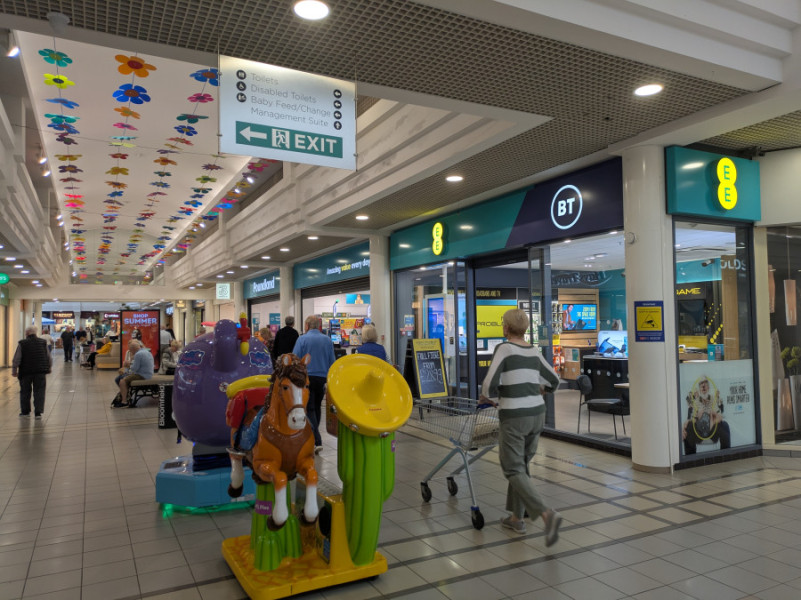 EE renew Lesley Bloomfield Bangor lease